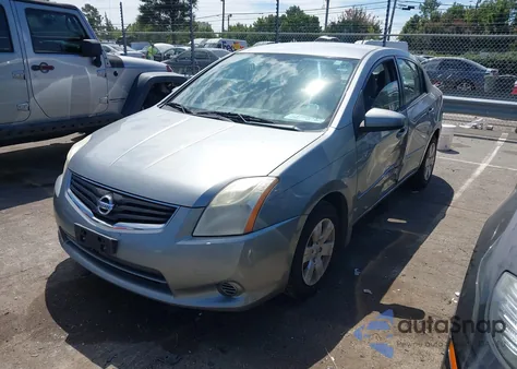 2010 Nissan Sentra 2.0 из США, поврежденный, VIN 3N1AB6APXAL700144